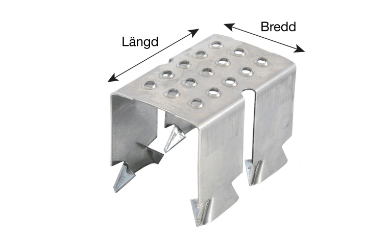 Anti-slip protection for grating