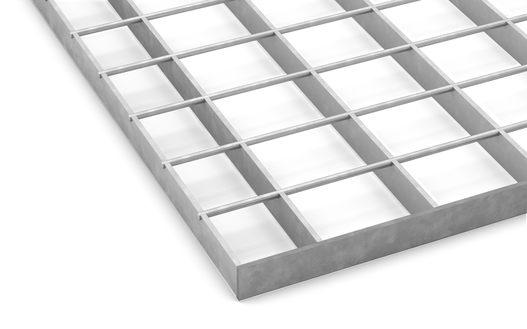 Large mesh grating I4