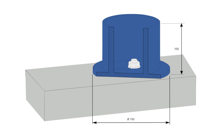 Attachment base plate