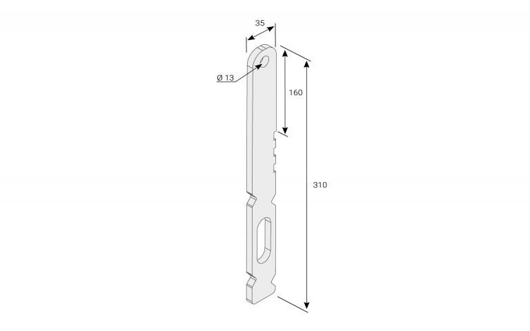 Internal pin