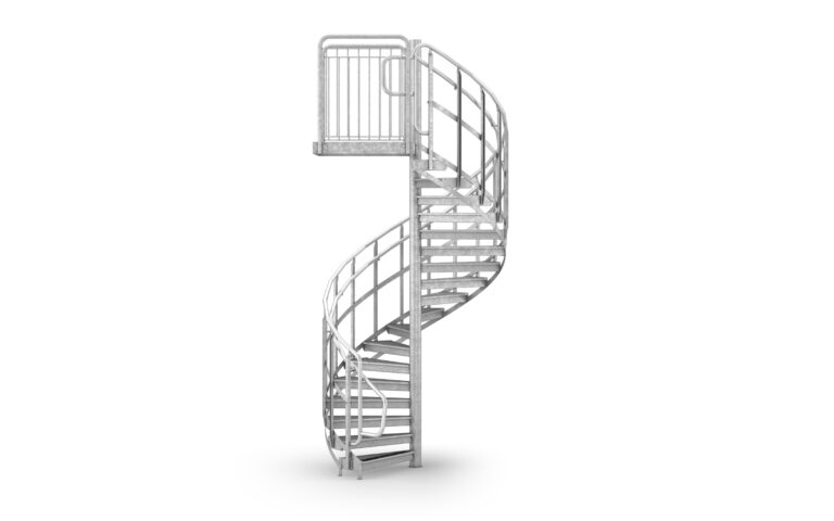 Spiral staircases, Railing Intermediate Rail