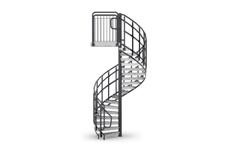 Spiral staircases, Railing Intermediate Rail