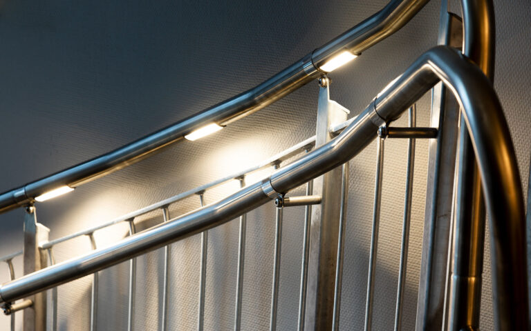 Spiral staircases, Handrail Lighting