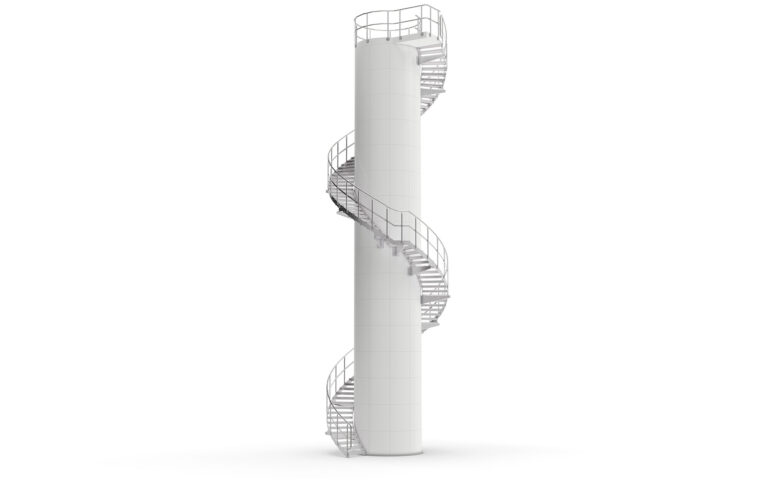 Winding staircase